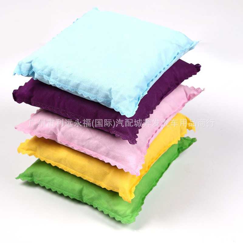 新款直销无纺布印花500G炭包家车两用活性炭室内吸附净味汽车用品