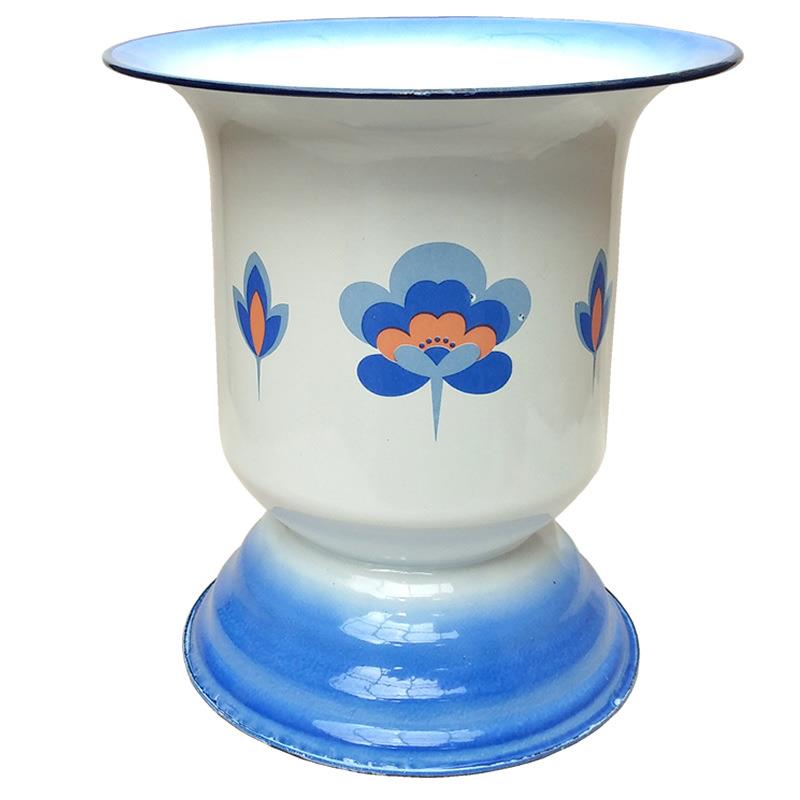 新款直销xyt都赠盖子 加厚痰盂/搪瓷痰盂/儿童座便器/尿盆 22cm