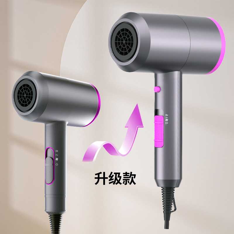 新款直销亚马逊便携高速吹风机家用 跨境外贸速卖通负离子t形状电