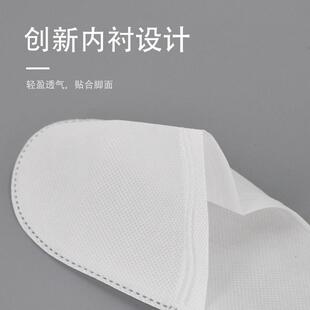新款 用品 直销酒店宾馆一次性无纺布拖鞋 家用旅行民宿美容院拖鞋
