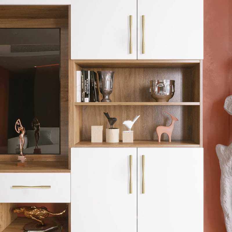 新款直销滚花衣柜拉手实心圆棒铝合金执手亮金仿铜明装双孔橱柜门,基础建材,小拉手,淘宝优惠券,粉丝福利购,淘宝优惠卷