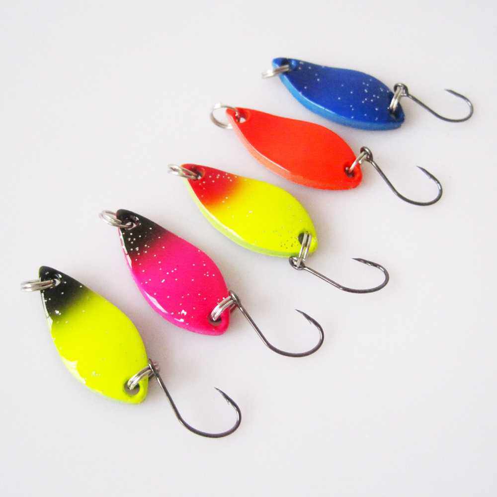 新款直销袋装5只马口亮片彩色路亚亮片饵单钩硬饵假饵拟饵鱼饵多,户外/登山/野营/旅行用品,路亚饵,淘宝优惠券,粉丝福利购,淘宝优惠卷