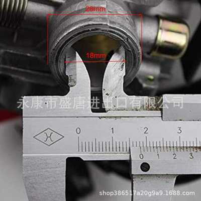 新款直销GOOFIT PZ18化油器适配GY6 49cc-80cc 4冲程踏板车助力车