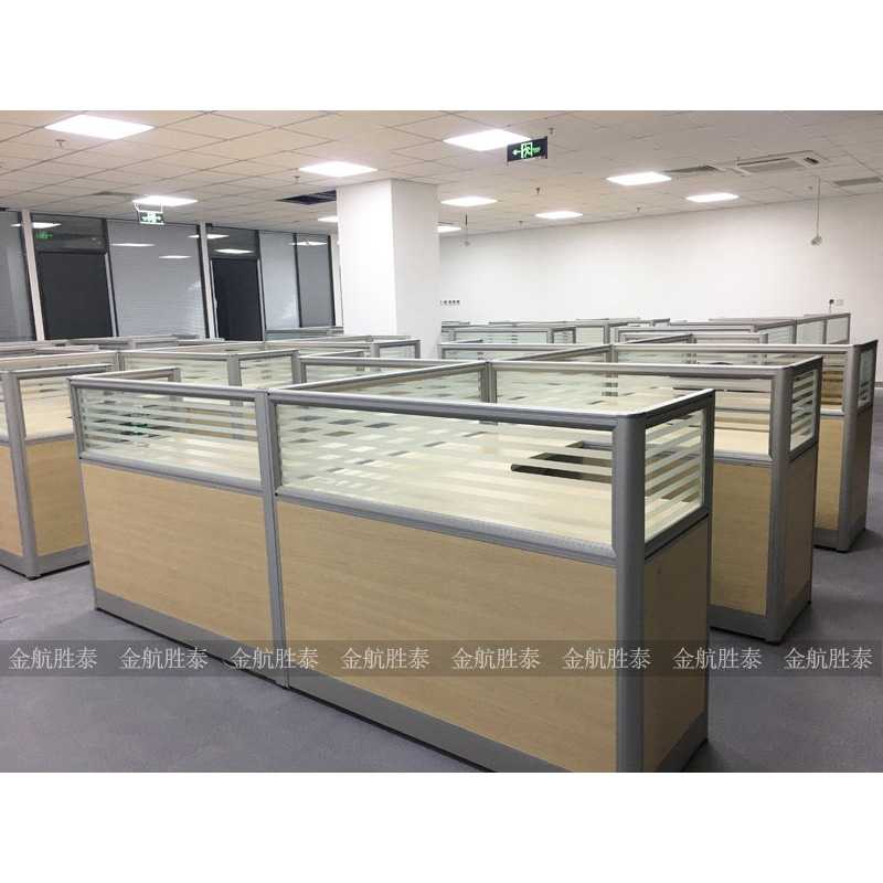 新款直销北京办公桌办公室桌椅员工位电脑桌屏风隔断办公桌椅组合