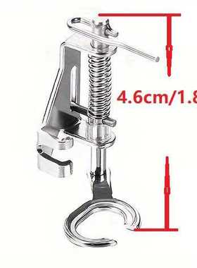 新款直销家用多功能开口自由绗缝绣花压脚 低脚缝纫机配件 P60432