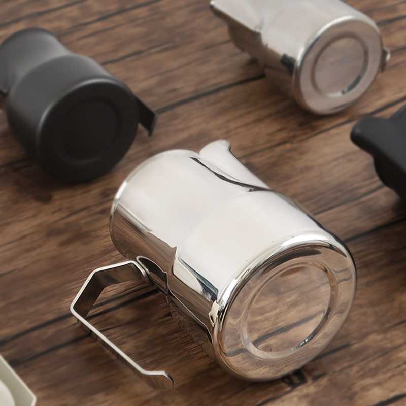 新款直销咖啡拉花缸大肚花式咖啡打奶杯器具鹤嘴意式不锈钢拉花杯