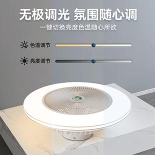 直销新款 新款 智能卧室吸顶风扇灯吊扇灯现代简约餐厅客厅电扇广东
