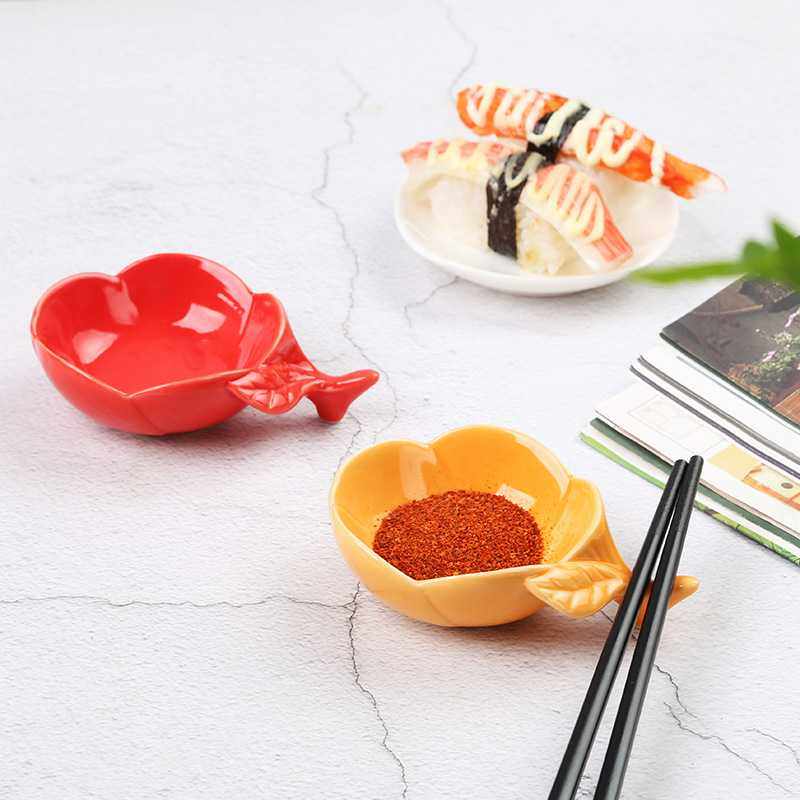新款直销创意日式梅花陶瓷碟子厨房多用调味碟调料酱醋餐具调料碟,厨房/烹饪用具,配菜/备菜盘,淘宝优惠券,粉丝福利购,淘宝优惠卷