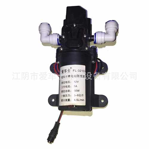 新款直销电动隔膜泵净水器纯水机水泵增压泵自吸泵12V220V 2分3分