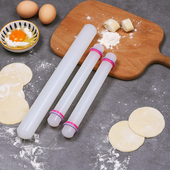 pp擀面杖不沾翻糖皮杆干面条擀面棍家用饺子皮擀面棒不粘烘焙工具