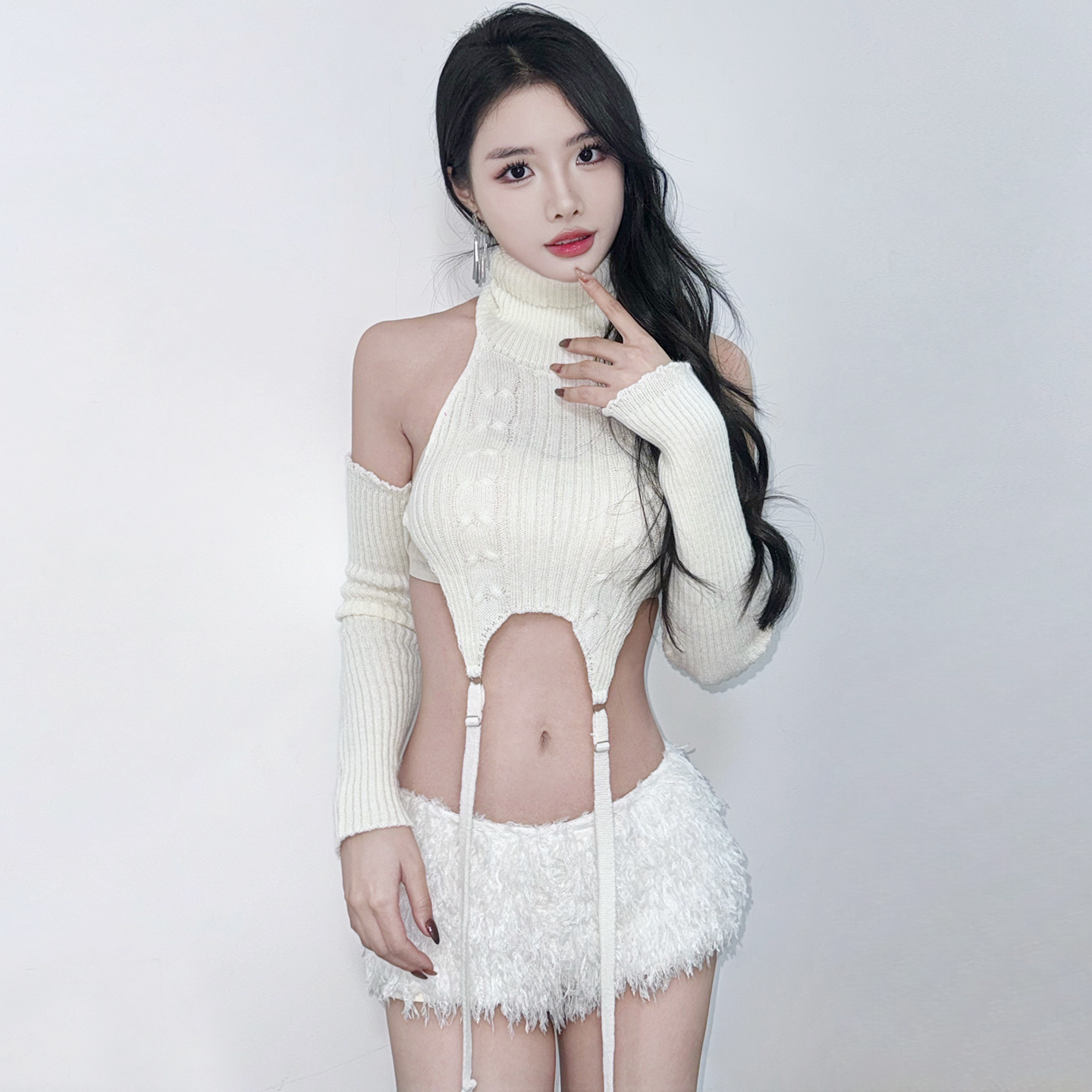 酒吧夜场性感DS领爵士舞演出服