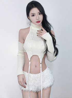 酒吧gogo演出服女团DS领舞台装DJ性感夜场女bgo点舞服爵士舞套装