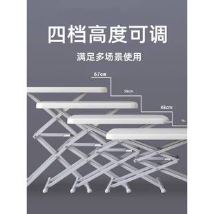 家用小书桌户外小户型餐桌折叠桌办公儿童 方桌学习吃饭简易便携式