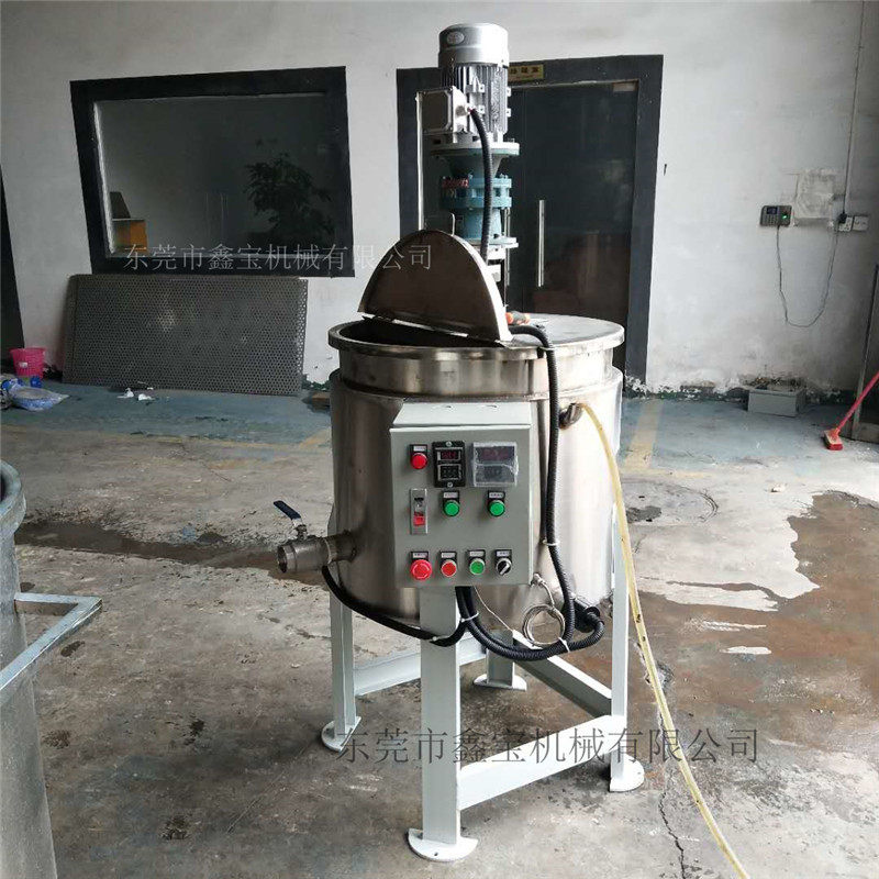 供应深圳高粘度胶水搅拌机 500L三层加热搅拌罐 保温防烫搅拌桶