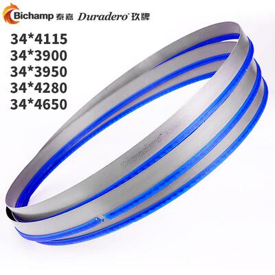 泰嘉玖牌34*1.1*4115高速钢M42双金属金属切割机用锯床带锯条3900