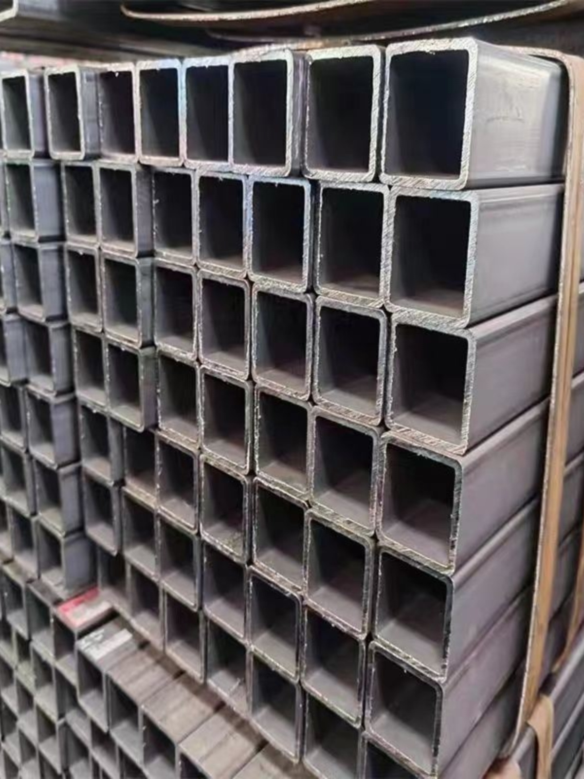镀锌方管40*40矩形方管矩形管型材空心厚壁管Q345B方矩管钢材零切 金属材料及制品 钢管 原图主图