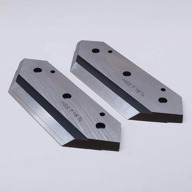 厂家直供脚踏式切角机刀片2个装强力耐磨五金工具配件切角硬质