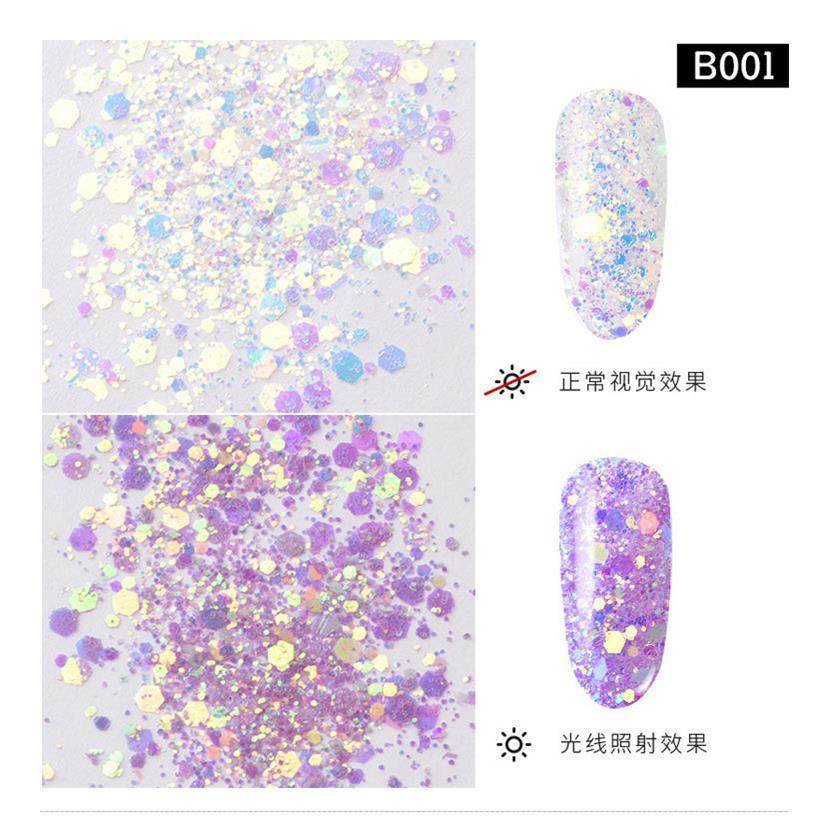 变色金葱粉BS太阳光紫外线光变美甲高亮幻彩大小混合金葱粉闪粉,工业油品/胶粘/化学/实验室用品,金葱粉,淘宝优惠券,粉丝福利购,淘宝优惠卷