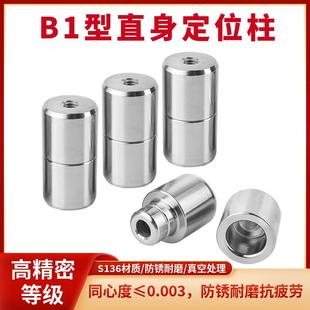 精密模具直身导柱导套模具精定位圆形零度直身定位柱精定位销B1型