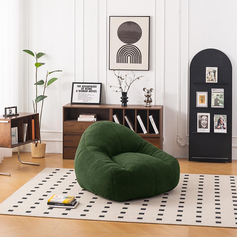 懒人沙发可睡可躺客厅布艺创意懒人椅碎海绵豆袋阳台阅读休闲躺椅