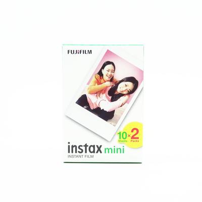 富士拍立得3寸相纸双包白边instaxminifilm10x2packs