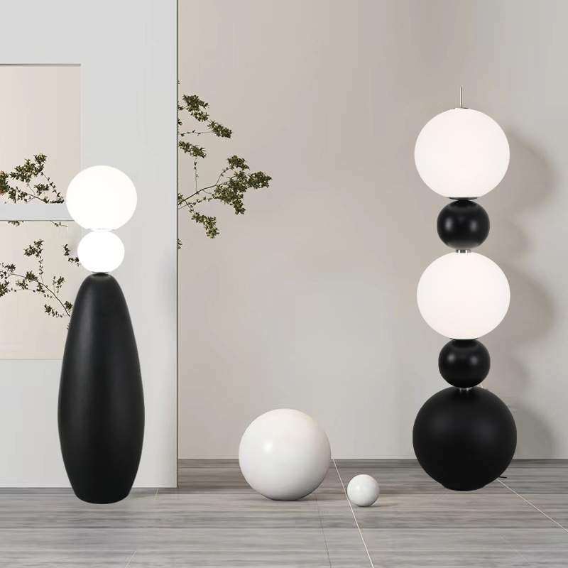 后现代客厅落地灯卧室设计师极简创意高级感沙发边圆球装饰立式灯,标准件/零部件/工业耗材,车间地垫,淘宝优惠券,粉丝福利购,淘宝优惠卷