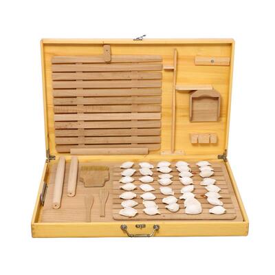 饺现货板厂家直销木质菜木制砧板实木砧板子托盘CW6659擀面杖饺九