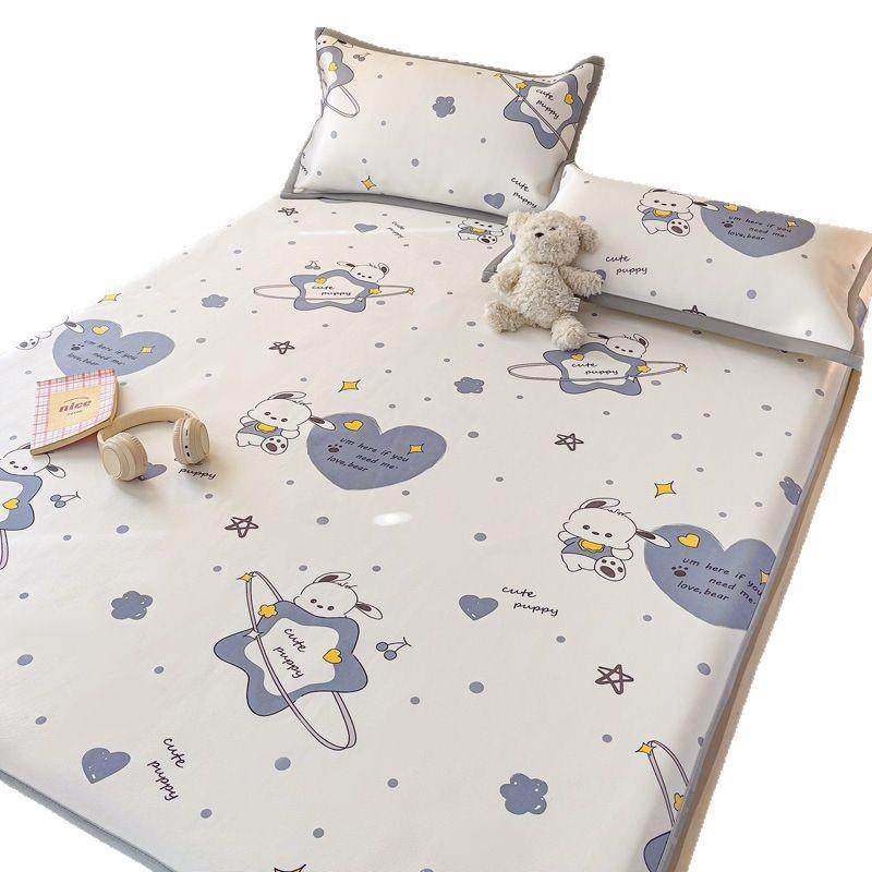 定制冰丝凉席床笠款90x120x150x190上下铺榻榻米床罩1.5m订做,床上用品,冰丝席,淘宝优惠券,粉丝福利购,淘宝优惠卷