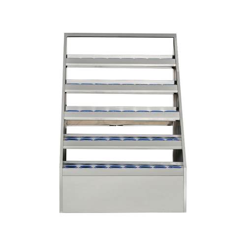 不锈钢水杯架工厂车间多格带门水杯柜员工茶杯柜收纳架储物柜