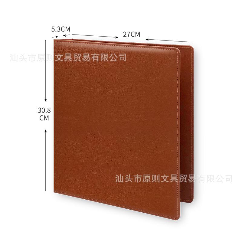 A4九宫格卡册皮质外壳活页卡册卡牌卡片收纳卡册游戏王卡册集卡册图片