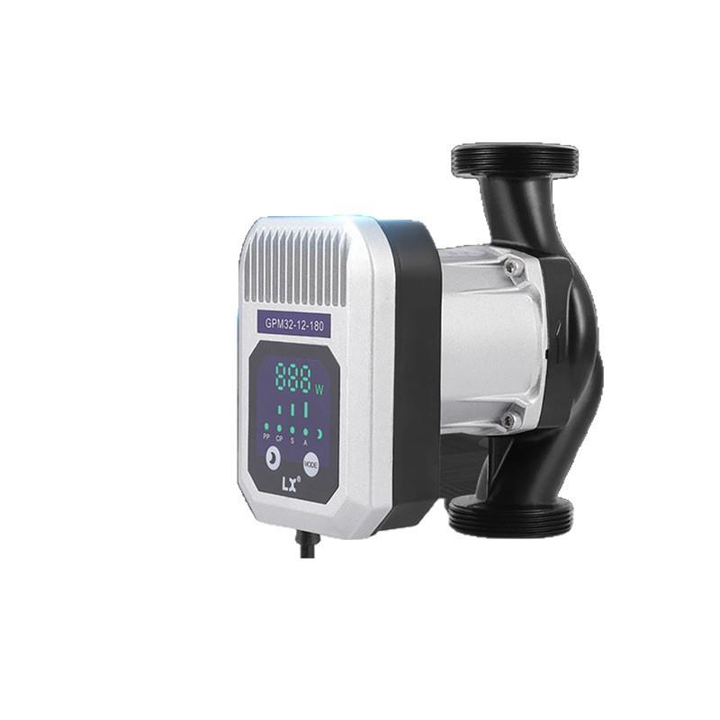 变频暖气循环泵家用地暖220V锅炉热水供暖管道低音小型屏蔽泵