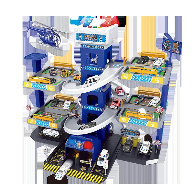 儿童益智男孩轨道停车场电动玩具车大号合金汽车消防警车,玩具/童车/益智/积木/模型,电动/遥控轨道,淘宝优惠券,粉丝福利购,淘宝优惠卷