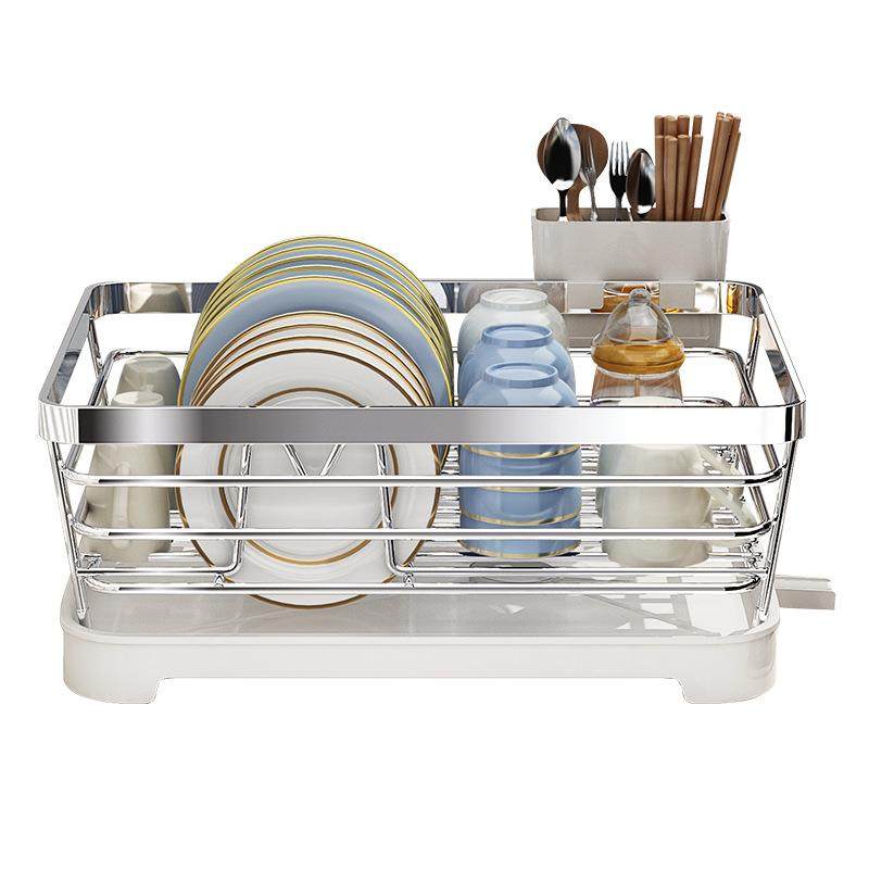 碗盘沥水架碗架台面304不锈钢厨房沥水篮置物架放碗筷碗碟收纳架,厨房/烹饪用具,碗架,淘宝优惠券,粉丝福利购,淘宝优惠卷