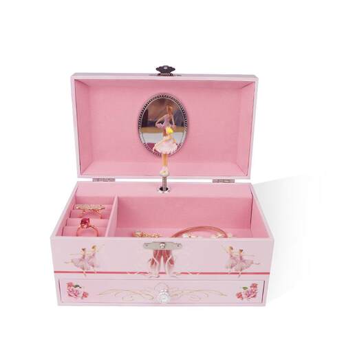 手饰音乐盒多功能礼盒多层结构礼品盒特殊翻盖抽拉盒化妆品盒定制