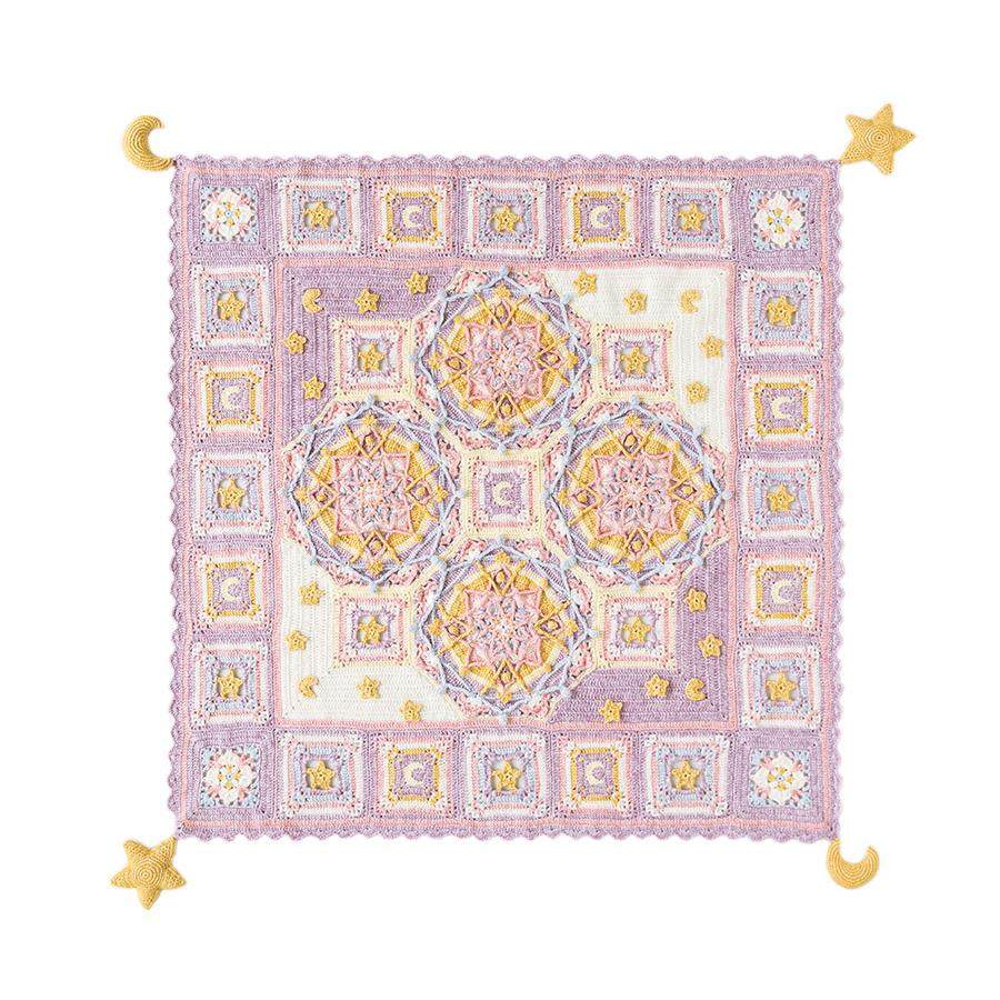 梦幻星月毯手工DIY编织钩针毯子毛线团自制材料包,纺织面料/辅料/配套,纱线,淘宝优惠券,粉丝福利购,淘宝优惠卷