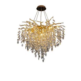 法式后现代轻奢客厅水晶吊灯设计师奢华卧室餐厅灯枝形吊灯具