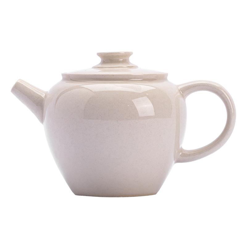 日式草木灰茶壶小型茶壶单壶陶瓷巨轮壶功夫茶具小容量功夫泡茶壶