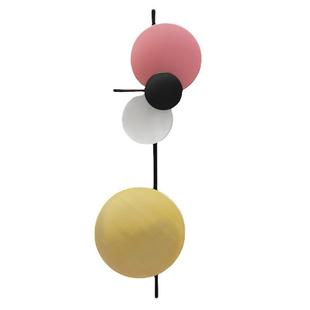 带插头床头壁灯现代简约客厅背景墙装饰灯北欧走廊星球免接线壁灯