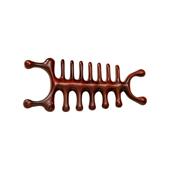 多功能经络按摩梳檀香木梳子鼻眼按摩器按摩工具梳头美发梳