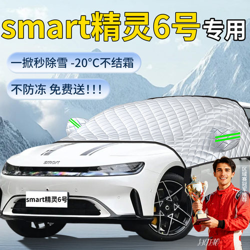 【smart精灵6号】汽车遮雪挡