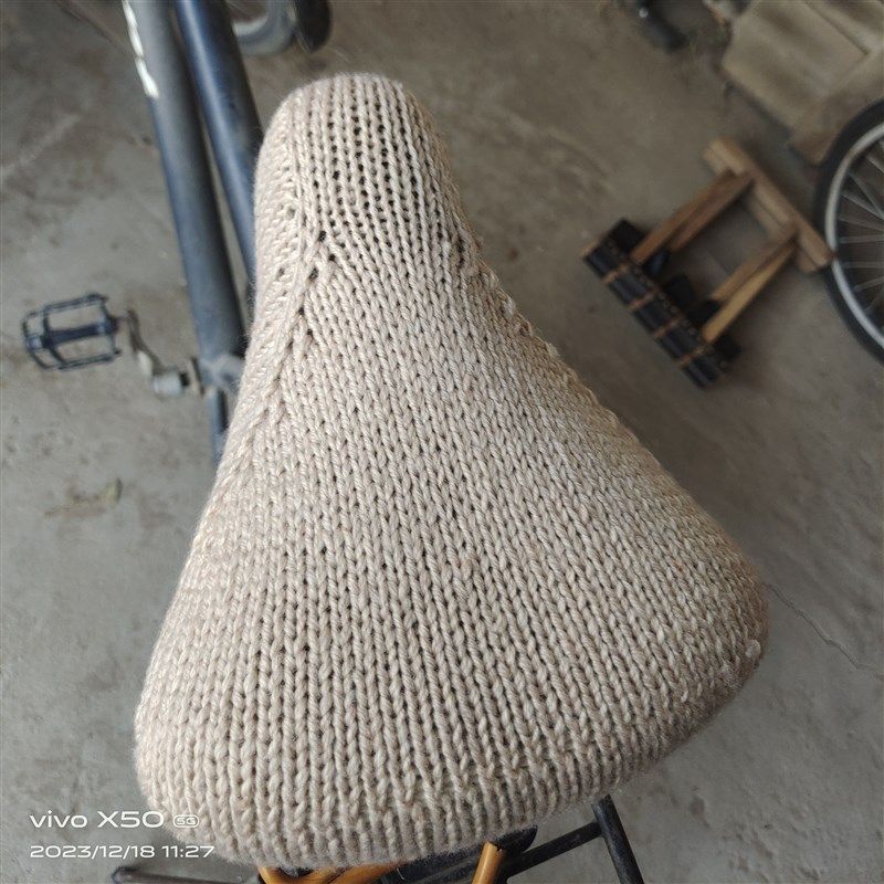 自行车座套棒针手工编织普通自行车用腈纶毛线