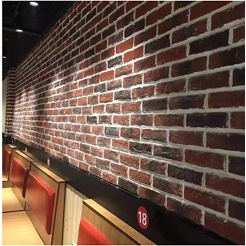 红砖文化砖文化石艺术砖背景墙庭院内墙外墙砖店面复古装饰水泥砖