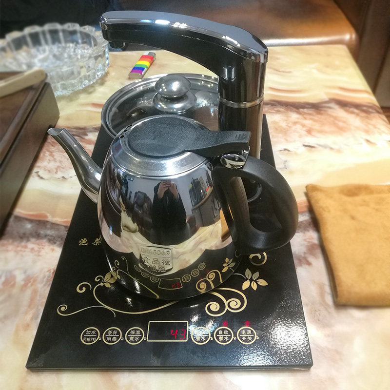 盈悦平板电磁茶炉23x37煮水壶电磁炉茶具茶台桌功夫茶平底烧水壶