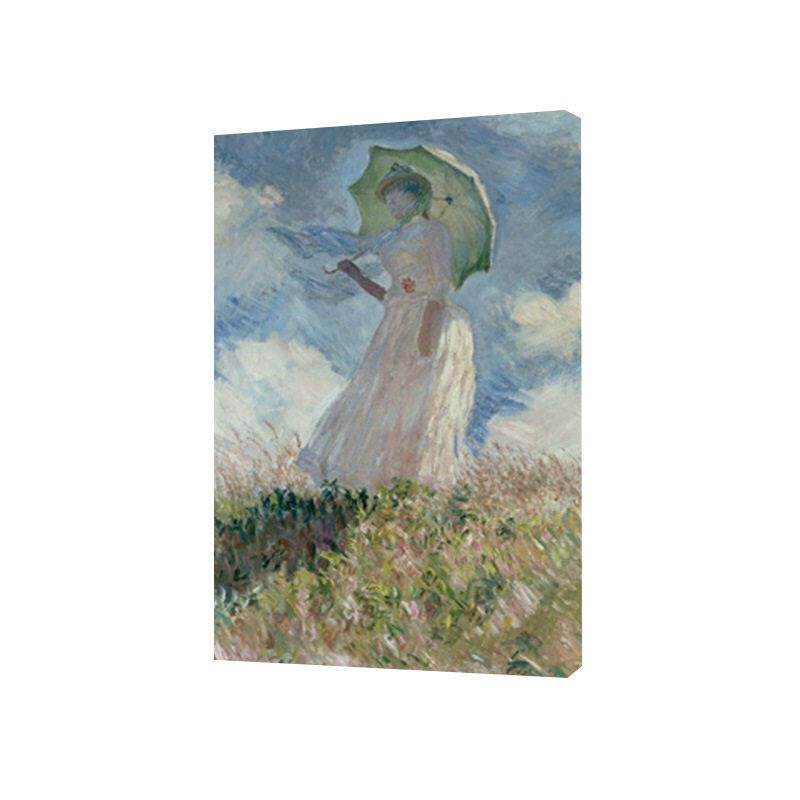 发帆布画画芯定制风景海报挂画希音装饰画客厅油画布