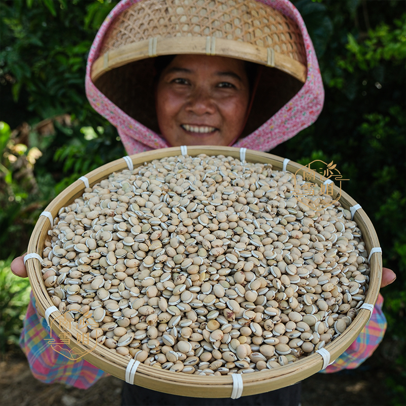 [白扁豆]广东粤北农家新鲜晾晒食用农产品老品种新货煮粥煲汤干货