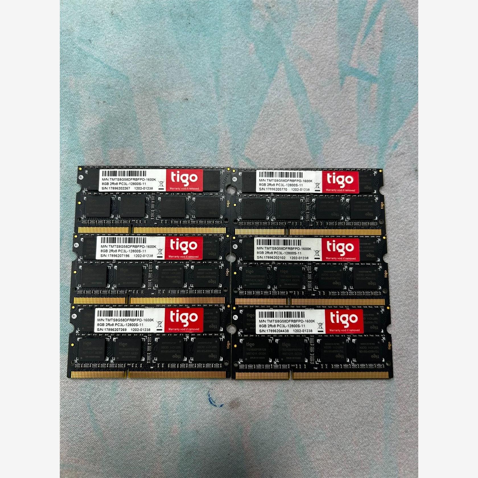 询价金泰克8G DDR3L 1600笔记本内存，1.35V，原厂现货