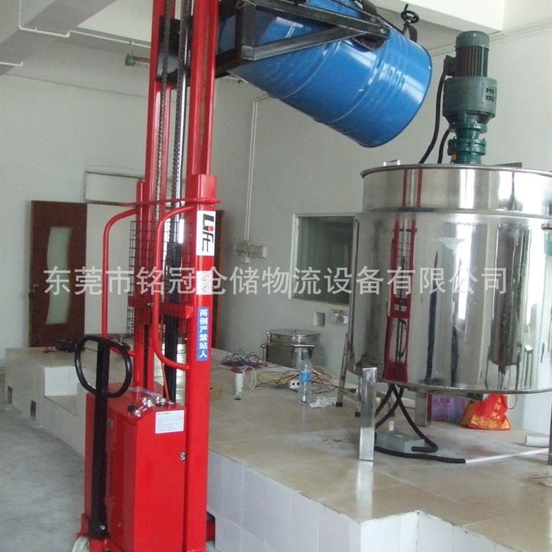 油桶叉车 电动油桶车 全电动油桶堆高车 油桶车
