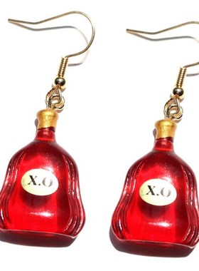 Pendiente de gota de resina para mujer, hecho a mano,