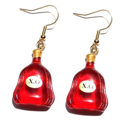 Pendiente de gota de resina para mujer, hecho a mano,