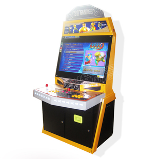 32寸拳皇街霸对打游戏机街机投币9D97拳皇高清格斗机木箱涂鸦街机